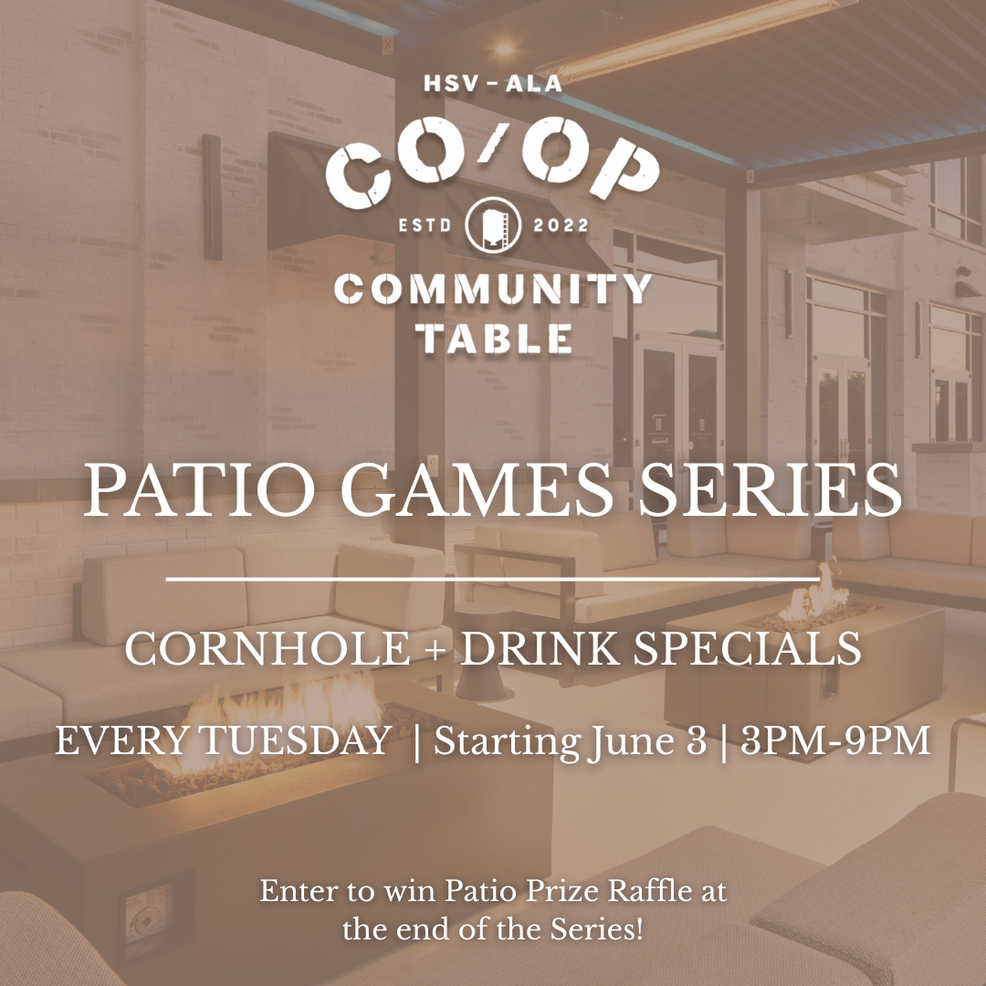 CO/OP Patio Games Series CO/OP Patio Games Series