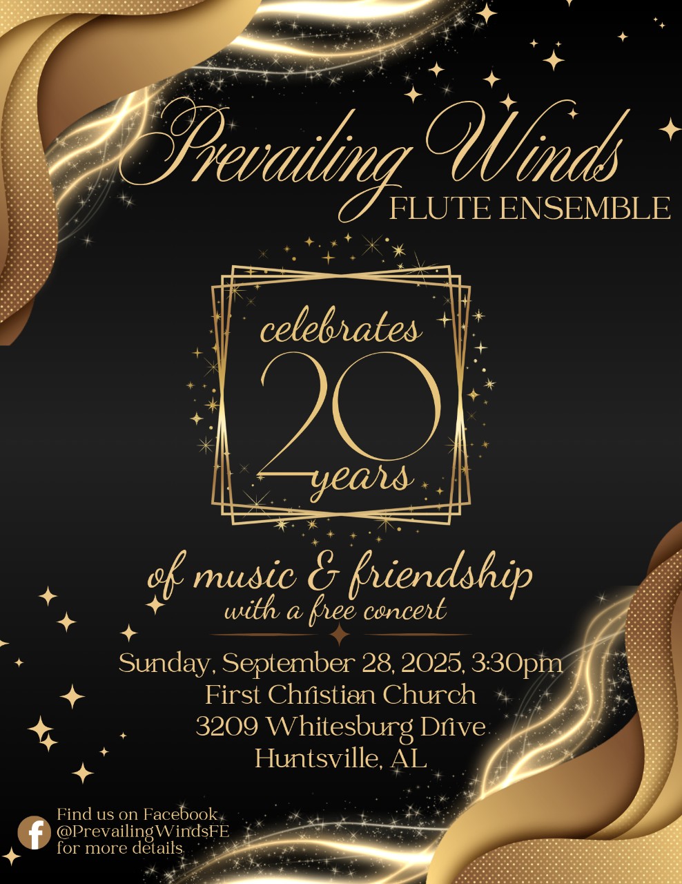 Prevailing Winds Flute Ensemble 20th Anniversary Concert Prevailing Winds Flute Ensemble 20th Anniversary Concert