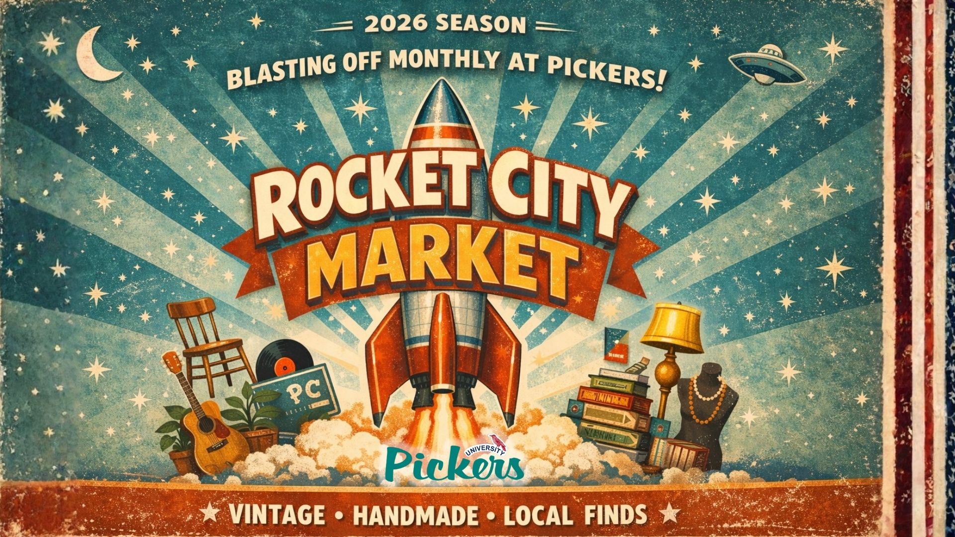 Rocket City Market at University Pickers Rocket City Market at University Pickers
