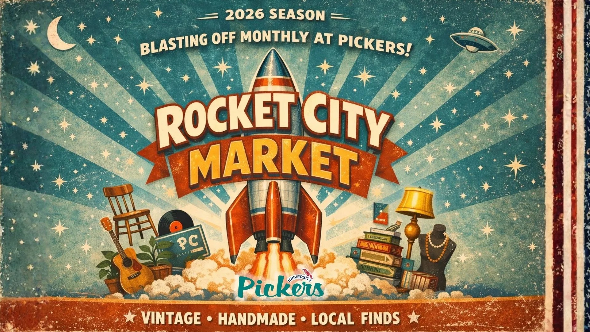 Rocket City Market at University Pickers Rocket City Market at University Pickers