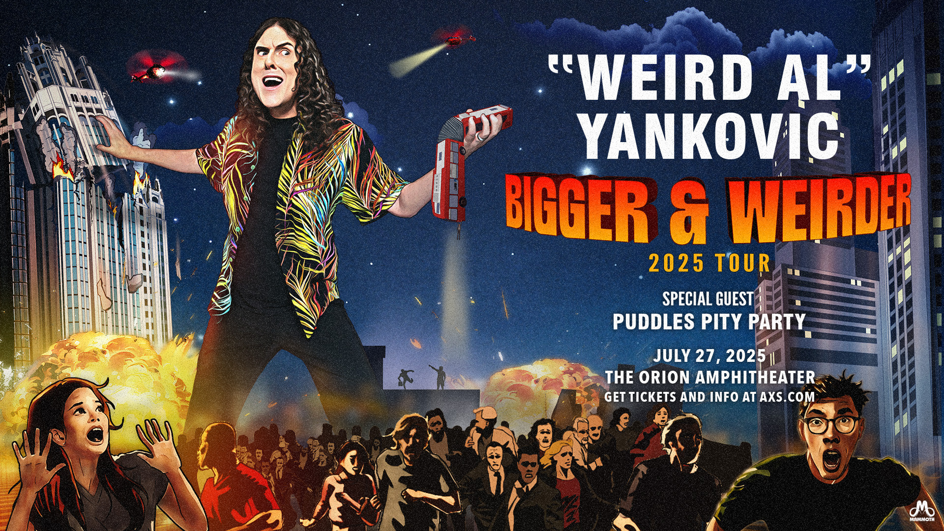 “Weird Al” Yankovic: Bigger & Weirder 2025 Tour “Weird Al” Yankovic: Bigger & Weirder 2025 Tour