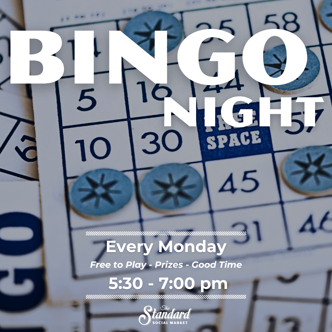 Bingo at The Standard Social Market Bingo at The Standard Social Market