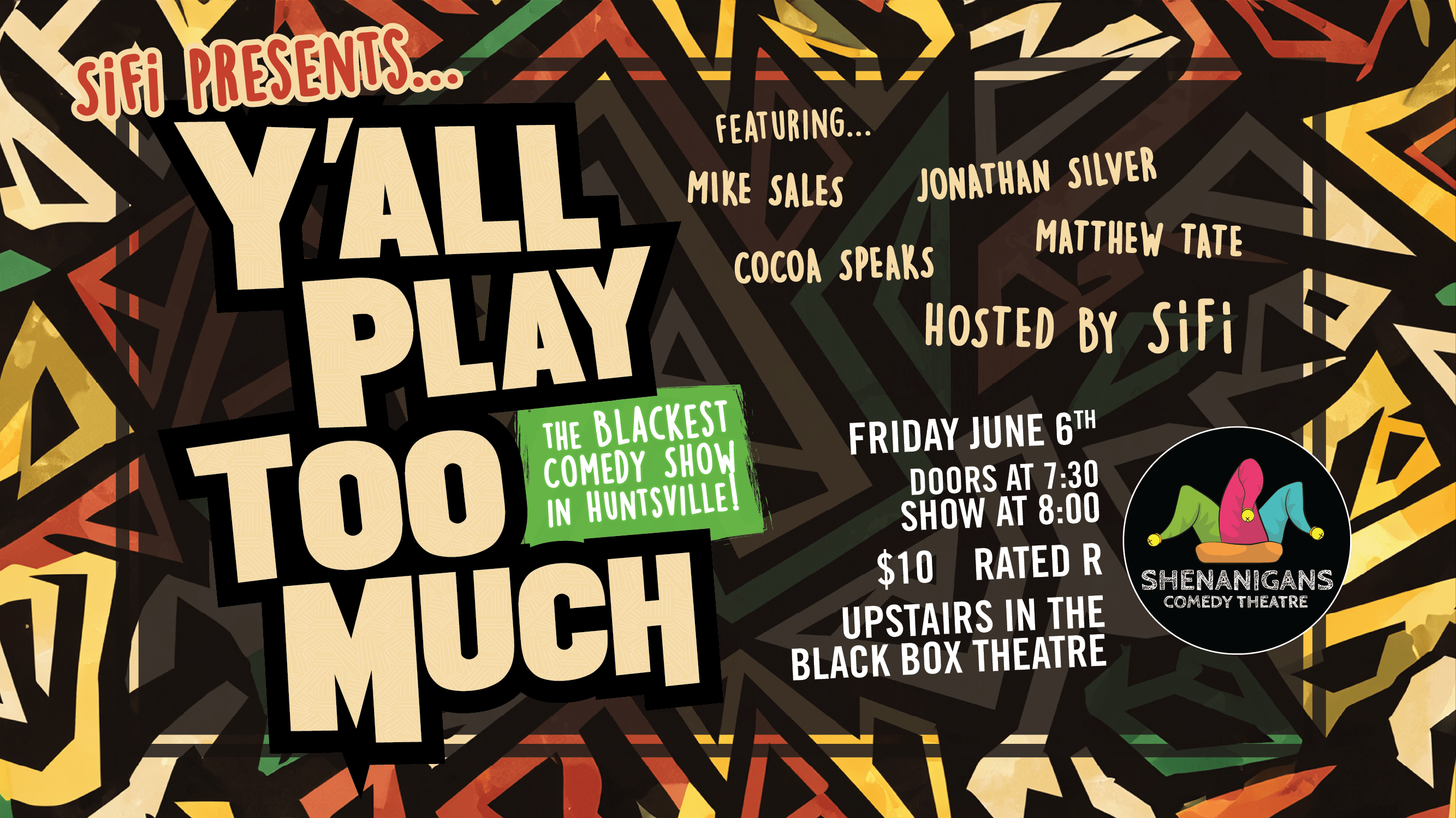 Y’all Play Too Much! Stand-up Comedy Show Y’all Play Too Much! Stand-up Comedy Show