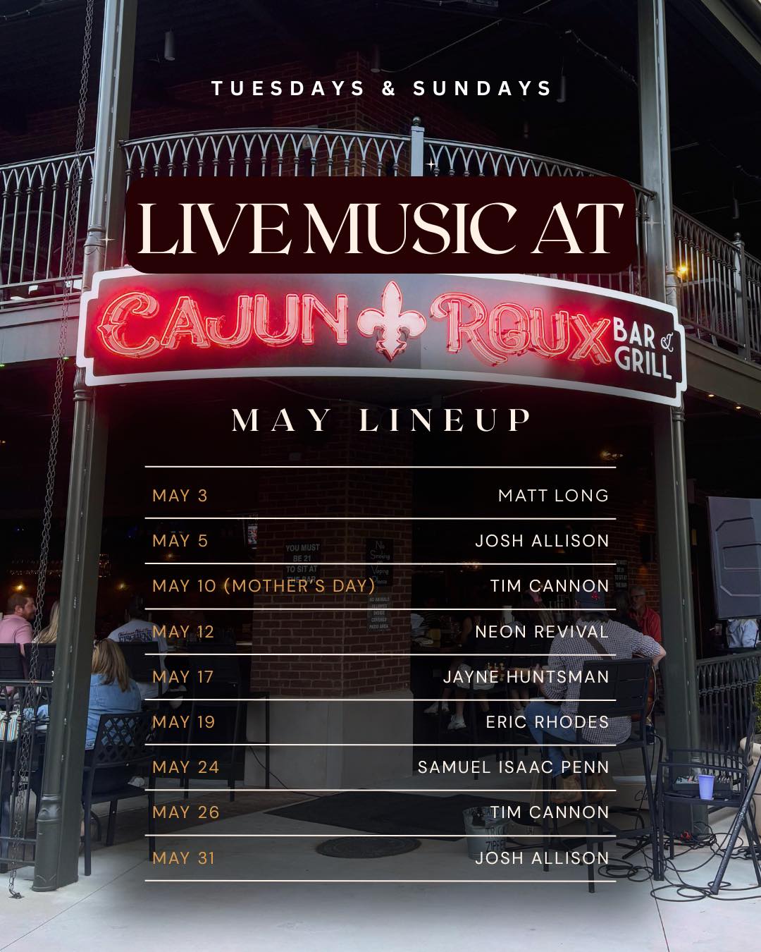 LIVE MUSIC LIVE MUSIC