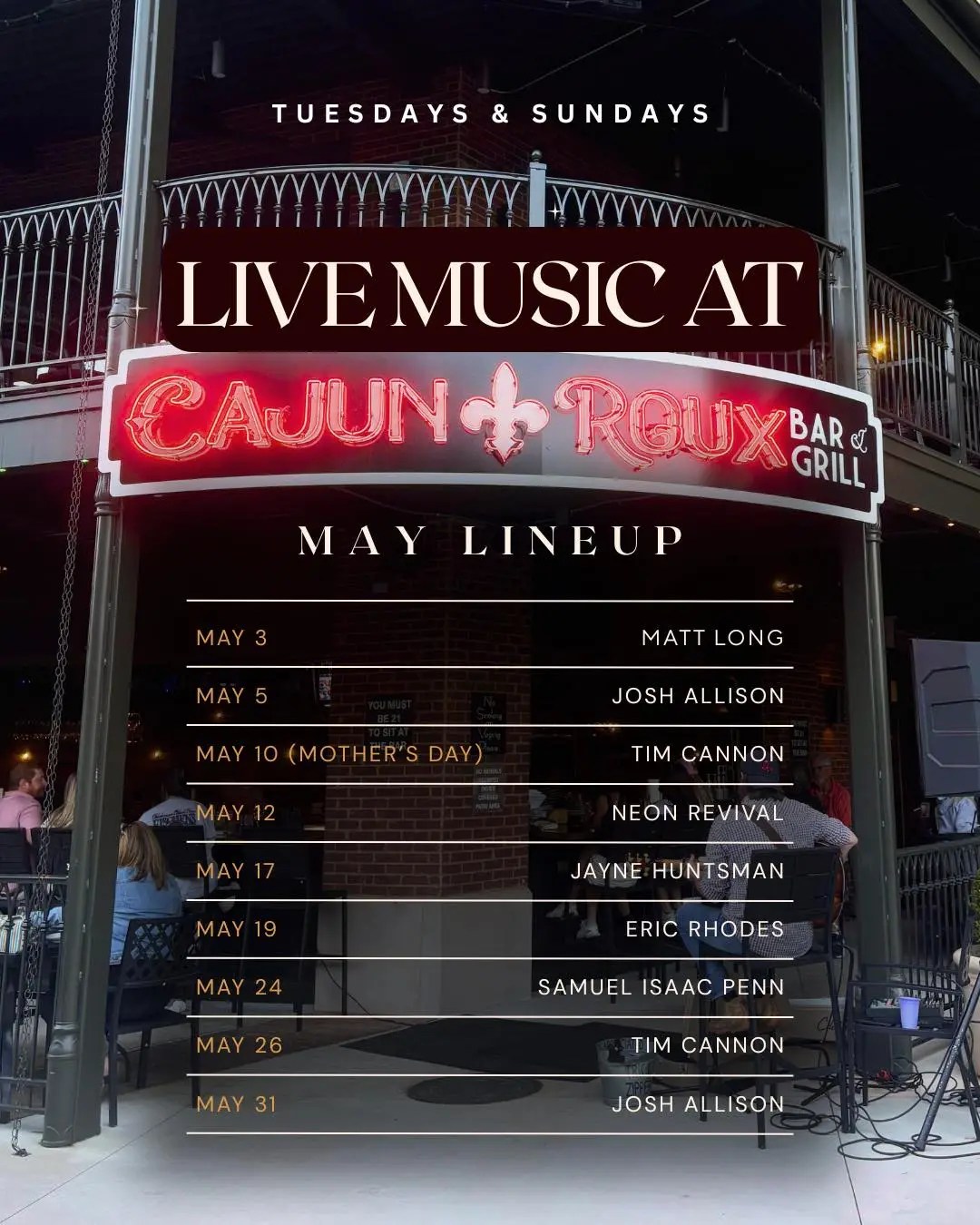LIVE MUSIC LIVE MUSIC