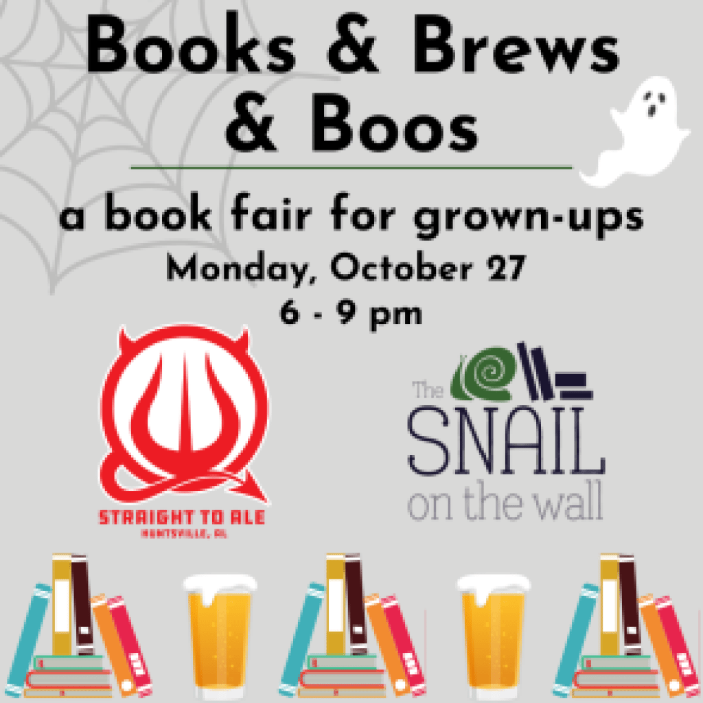 Books & Brews & Boos Book Fair for Grownups Books & Brews & Boos Book Fair for Grownups