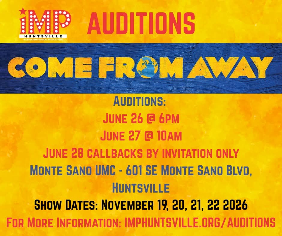 Auditions – Come From Away Auditions – Come From Away
