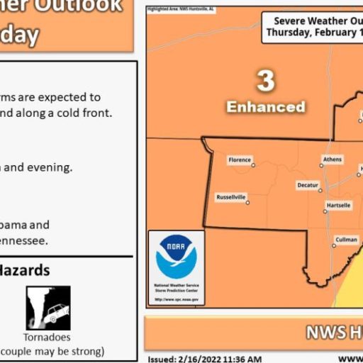 Incoming severe weather forces early school dismissals in Tennessee Valley Incoming severe weather forces early school dismissals in Tennessee Valley