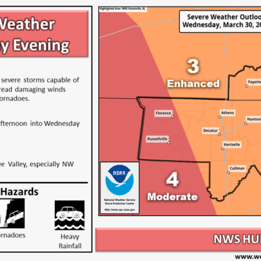 Severe weather expected in Huntsville March 30—Everything you need to know Severe weather expected in Huntsville March 30—Everything you need to know