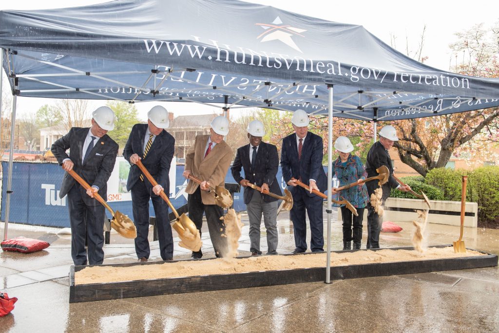 Huntsville breaks ground on new million municipal complex Huntsville breaks ground on new million municipal complex