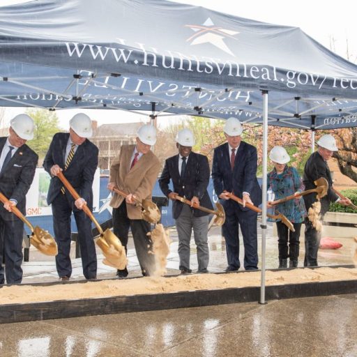 Huntsville breaks ground on new million municipal complex Huntsville breaks ground on new million municipal complex