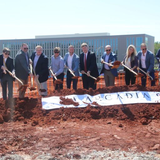 Ground broken for construction on the Arcadia mixed-use development Ground broken for construction on the Arcadia mixed-use development