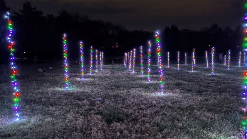4 UAH engineering students create light show for Huntsville Botanical Garden 4 UAH engineering students create light show for Huntsville Botanical Garden