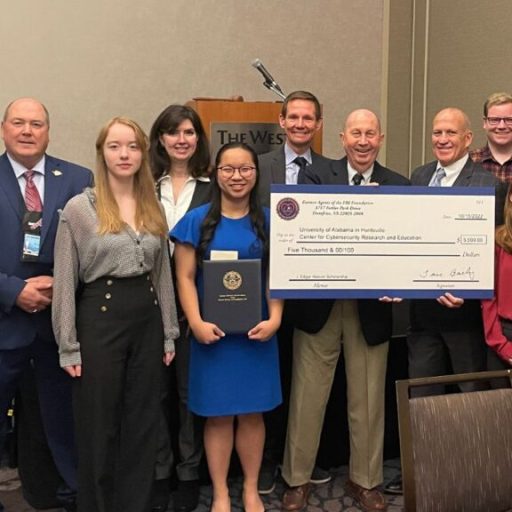 UAH Cybersecurity Research group receives J. Edgar Hoover Scholarship UAH Cybersecurity Research group receives J. Edgar Hoover Scholarship