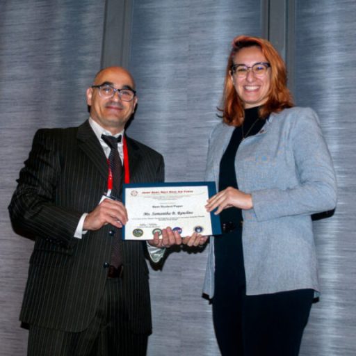 UAH doctoral student honored at JANNAF Committee meeting UAH doctoral student honored at JANNAF Committee meeting