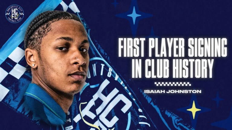 Huntsville’s pro soccer team signed its first player Huntsville’s pro soccer team signed its first player