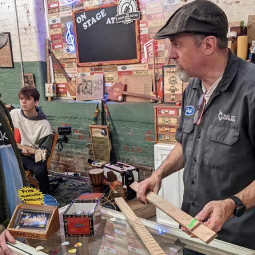 Building my own guitar was easy, thanks to the Cigar Box Guitar Store Building my own guitar was easy, thanks to the Cigar Box Guitar Store