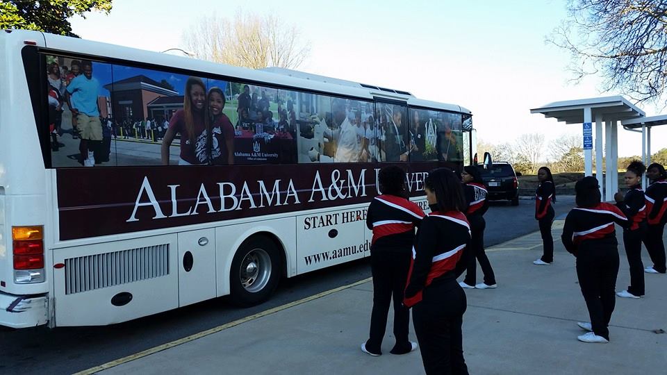 Alabama A&M’s annual Scholarship Recognition bus tour begins Sunday Alabama A&M’s annual Scholarship Recognition bus tour begins Sunday
