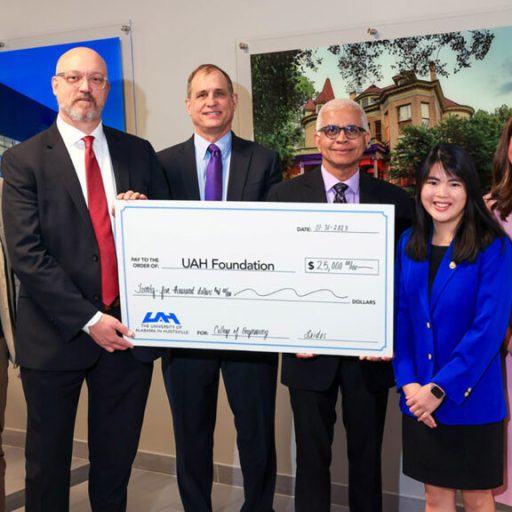 UAH College of Engineering receives generous K gift from Leidos UAH College of Engineering receives generous K gift from Leidos