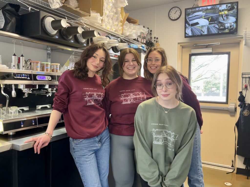 Behind the scenes at the new Creme Brew Lait Behind the scenes at the new Creme Brew Lait