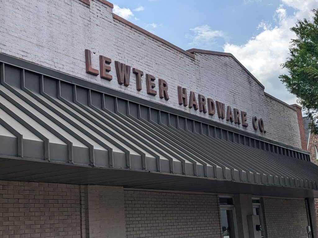 Lewter’s Hardware is closed, but family name will remain downtown Lewter’s Hardware is closed, but family name will remain downtown