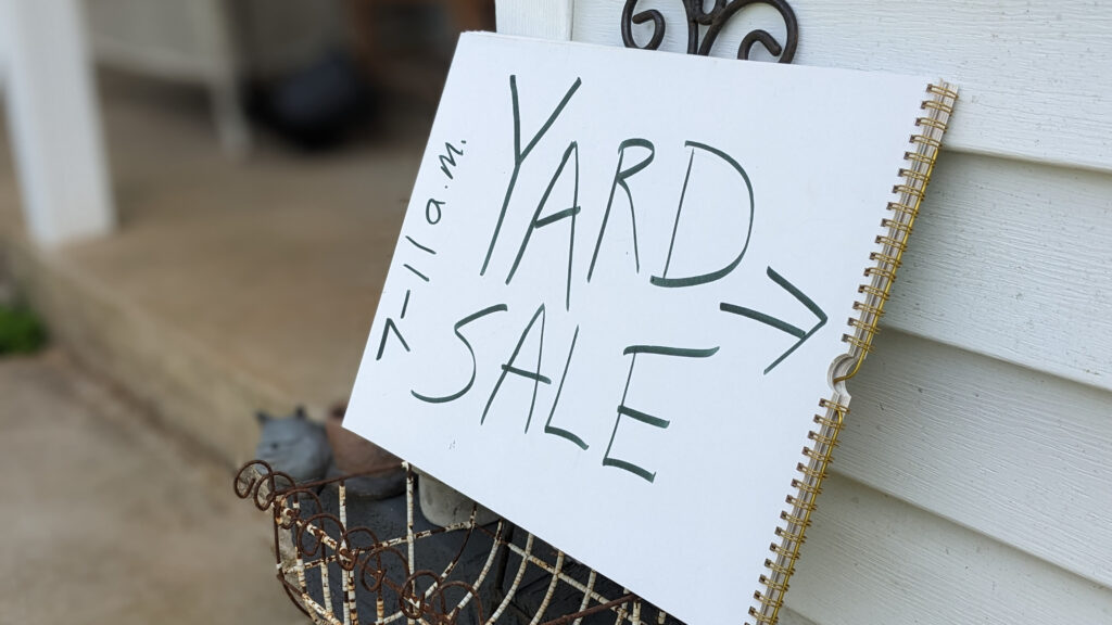 Find a good yard sale in the Rocket City this weekend Find a good yard sale in the Rocket City this weekend