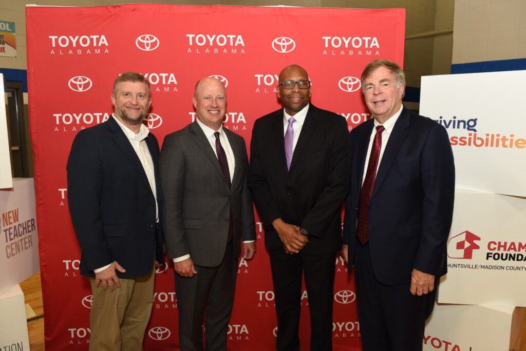 Toyota invests more than million in new STEM opportunities in Huntsville City Schools Toyota invests more than million in new STEM opportunities in Huntsville City Schools