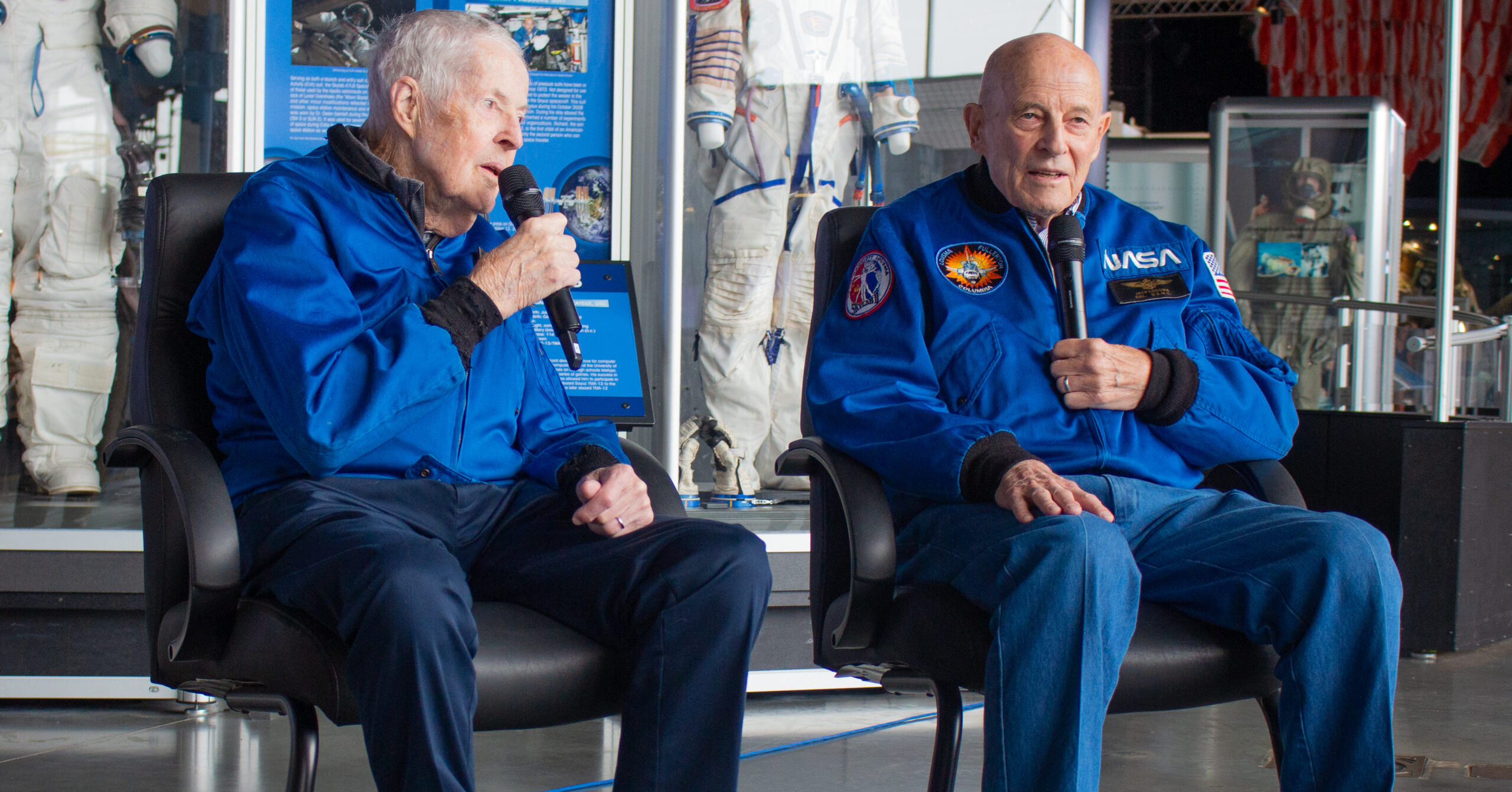 Astronauts celebrate 50th anniversary of the first U.S. space station Astronauts celebrate 50th anniversary of the first U.S. space station