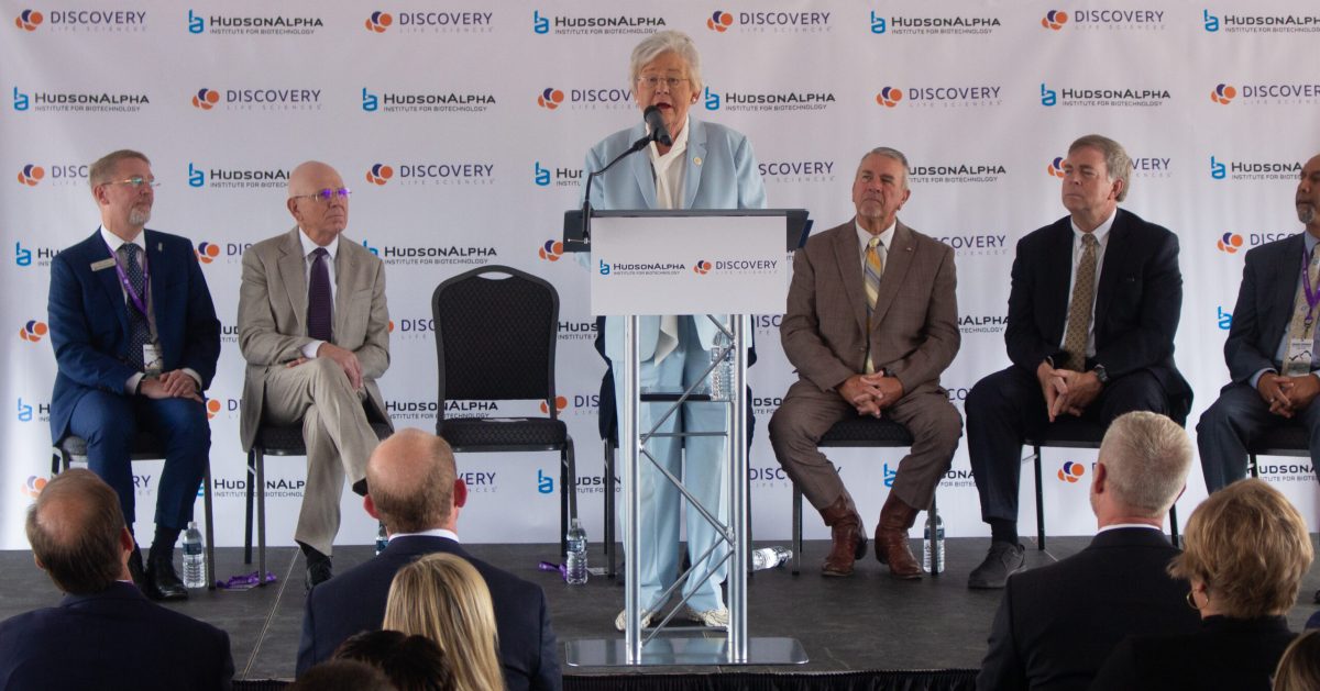Gov. Kay Ivey visits Huntsville for important HudsonAlpha ceremony Gov. Kay Ivey visits Huntsville for important HudsonAlpha ceremony
