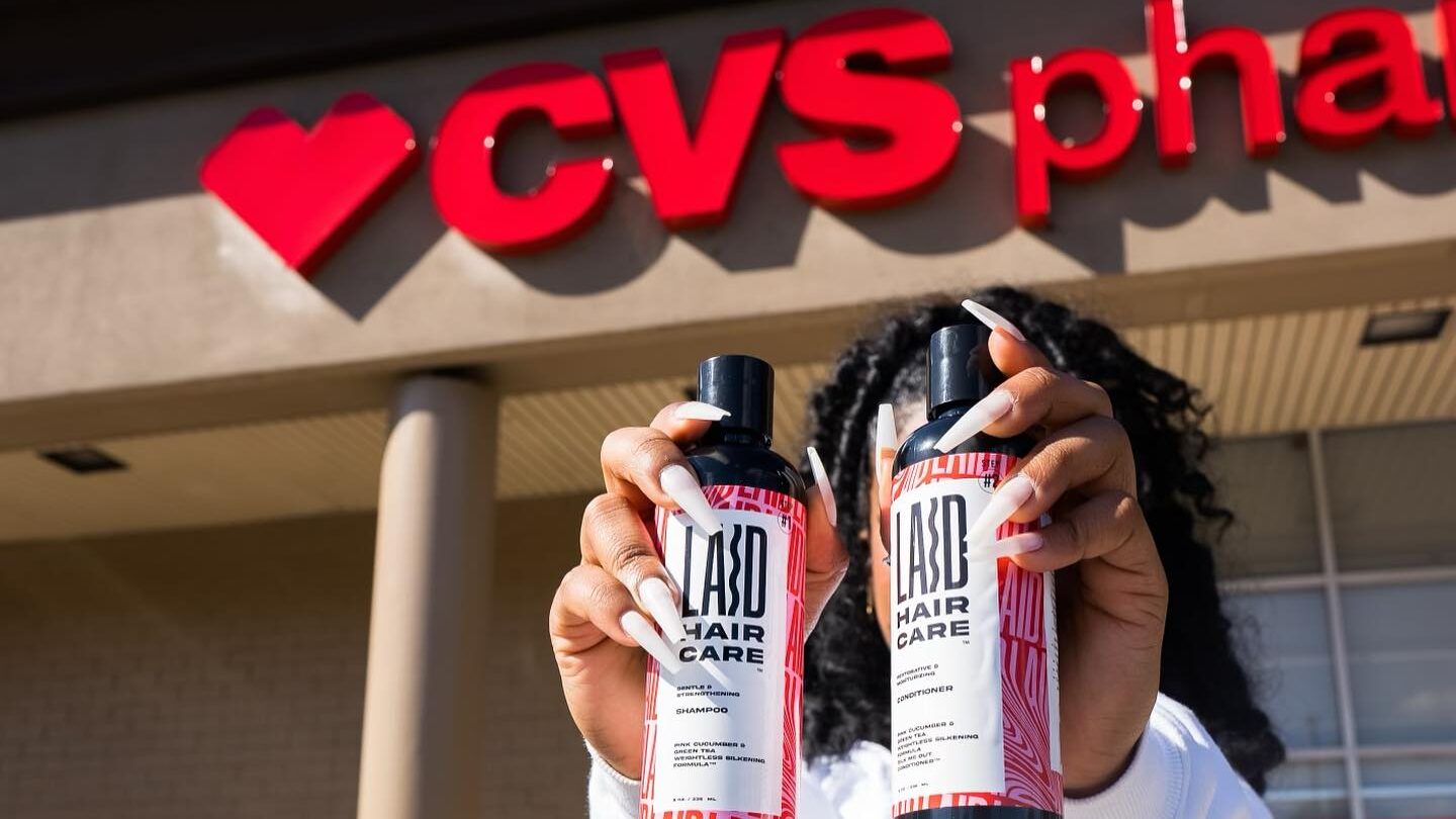 Locally-owned LAID Hair Care now available at CVS stores nationwide Locally-owned LAID Hair Care now available at CVS stores nationwide
