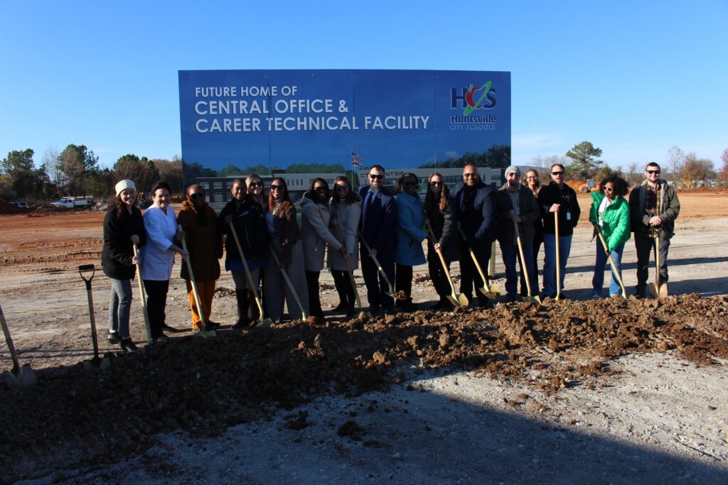 Huntsville City Schools breaks ground on new Central Office Huntsville City Schools breaks ground on new Central Office