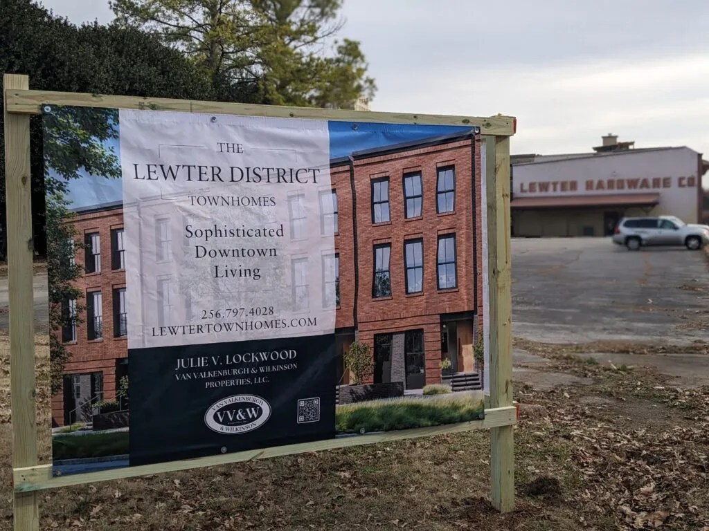 Construction begins on new Lewter District Townhomes Construction begins on new Lewter District Townhomes