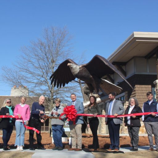 New statue highlights Eagle Awareness at Lake Guntersville State Park New statue highlights Eagle Awareness at Lake Guntersville State Park