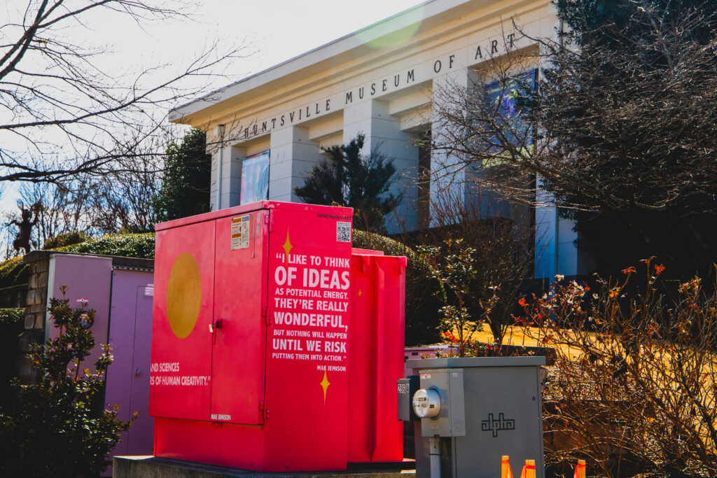 Have you found the hidden Mae Jemison art trail? Have you found the hidden Mae Jemison art trail?