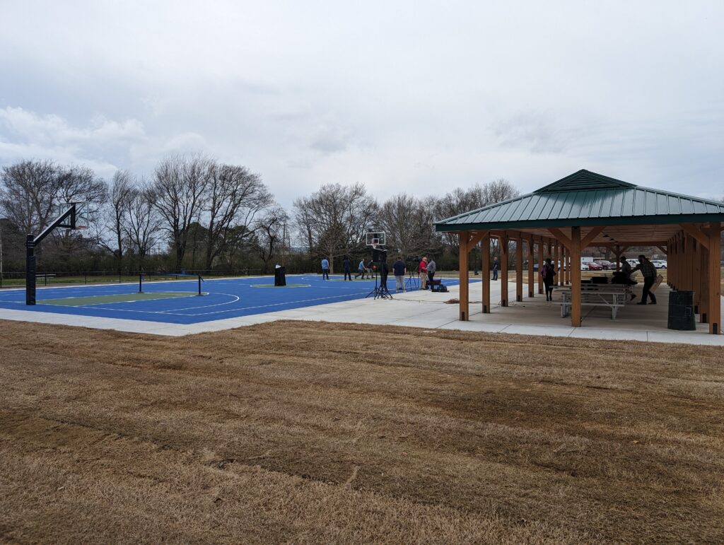Take a look at the new renovations at James C. Crawford Park Take a look at the new renovations at James C. Crawford Park