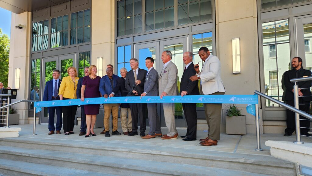 New Huntsville City Hall now open for business New Huntsville City Hall now open for business
