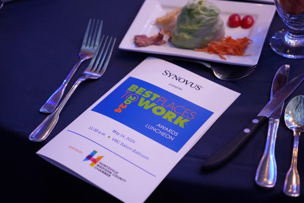 NEW: Huntsville Chamber honors Best Places to Work winners NEW: Huntsville Chamber honors Best Places to Work winners