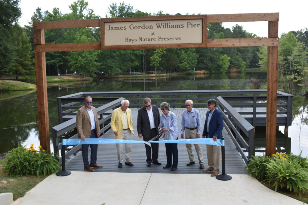 Now open – 1st inclusive pier at Hays Nature Preserve Now open – 1st inclusive pier at Hays Nature Preserve