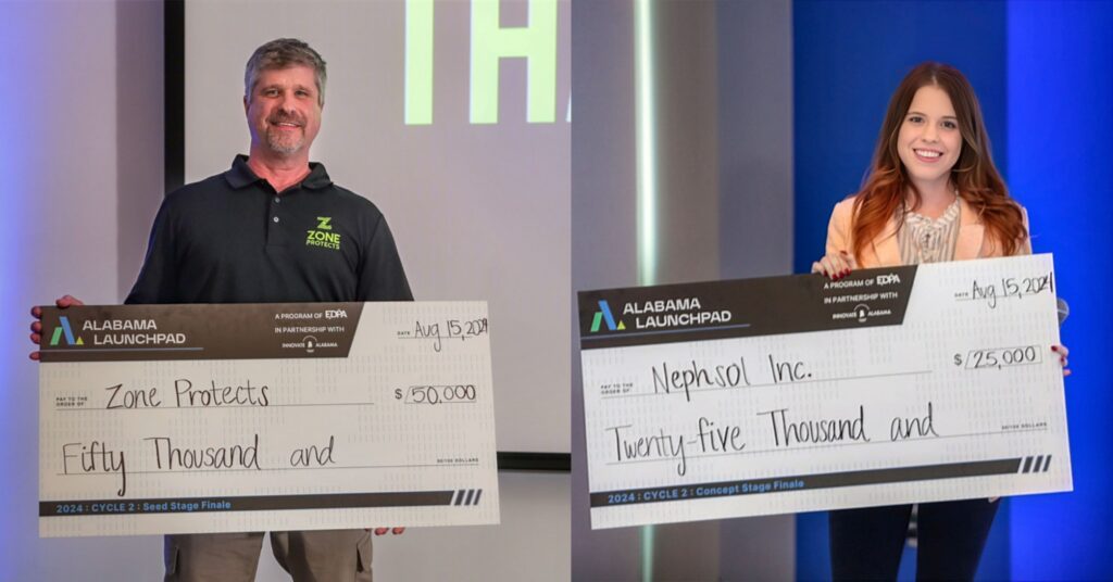 Meet the 2 local startups who just won K at the latest Alabama Launchpad competition in Huntsville Meet the 2 local startups who just won K at the latest Alabama Launchpad competition in Huntsville