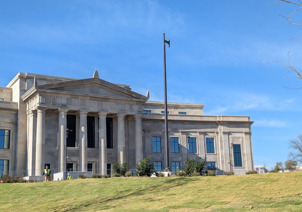 New federal courthouse construction nearing completion New federal courthouse construction nearing completion