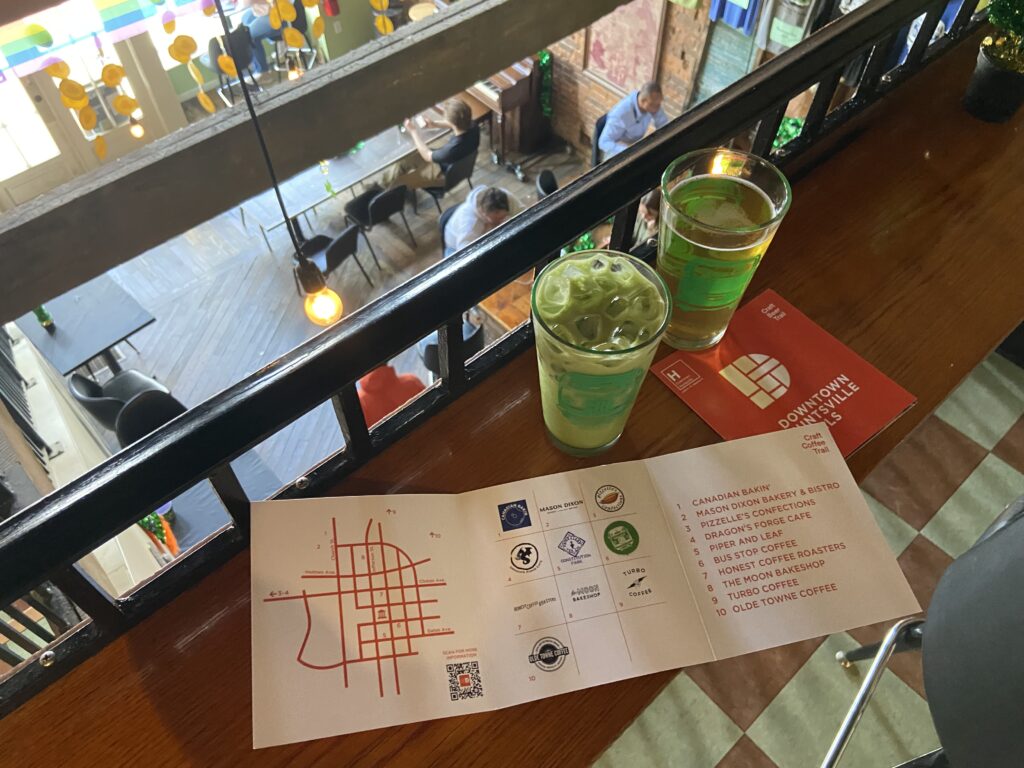 Follow these 6 downtown Huntsville trails to discover your new favorite coffee, beer + more Follow these 6 downtown Huntsville trails to discover your new favorite coffee, beer + more