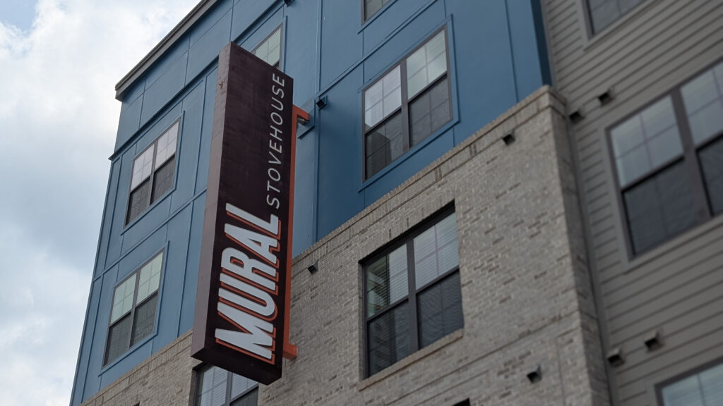 Mural at Stovehouse apartment complex now open Mural at Stovehouse apartment complex now open