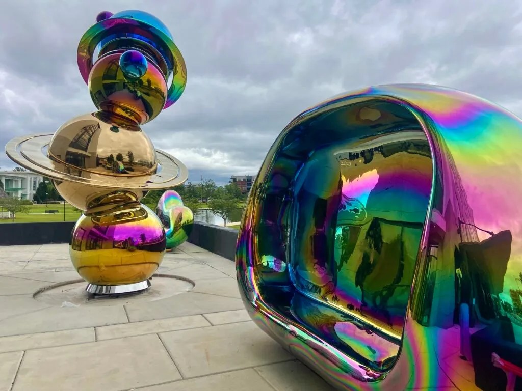 New chrome art installation brings color to Downtown Huntsville New chrome art installation brings color to Downtown Huntsville