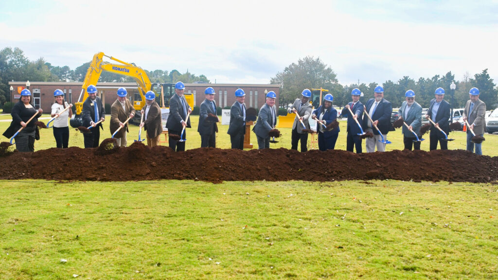 New Student Union building at Calhoun Community College now under construction New Student Union building at Calhoun Community College now under construction