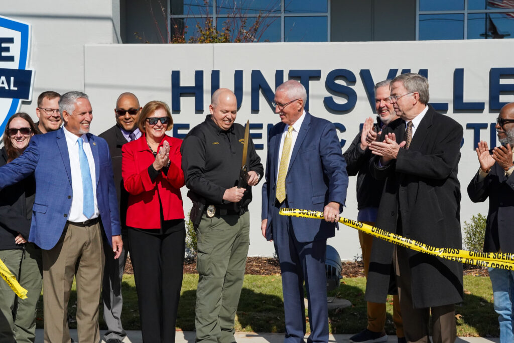 Huntsville PD opens new Crime Scene + Evidence Warehouse Complex Huntsville PD opens new Crime Scene + Evidence Warehouse Complex