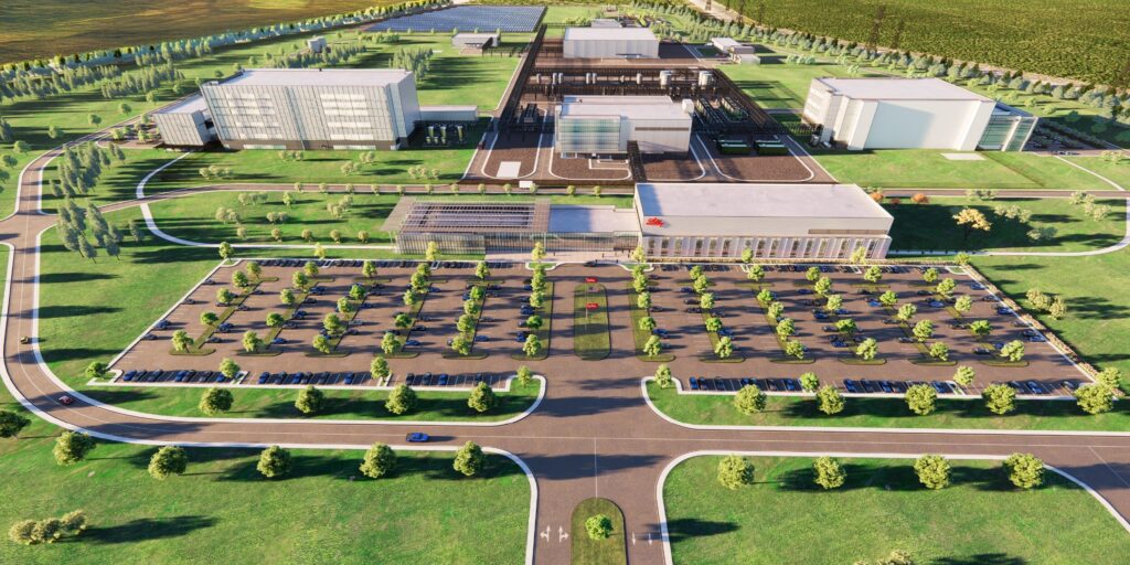 New school + road improvements part of 0M TIF district at Eli Lilly site New school + road improvements part of 0M TIF district at Eli Lilly site