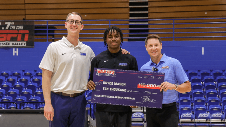Outstanding UAH basketball player awarded ,000 scholarship from Jason Kelce fund Outstanding UAH basketball player awarded ,000 scholarship from Jason Kelce fund