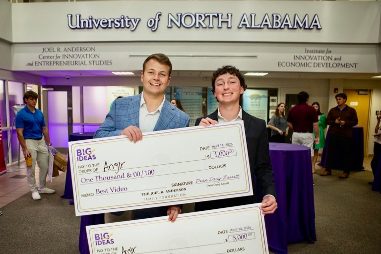 2 student entrepreneurs + a new fishing app = K in prizes 2 student entrepreneurs + a new fishing app = K in prizes