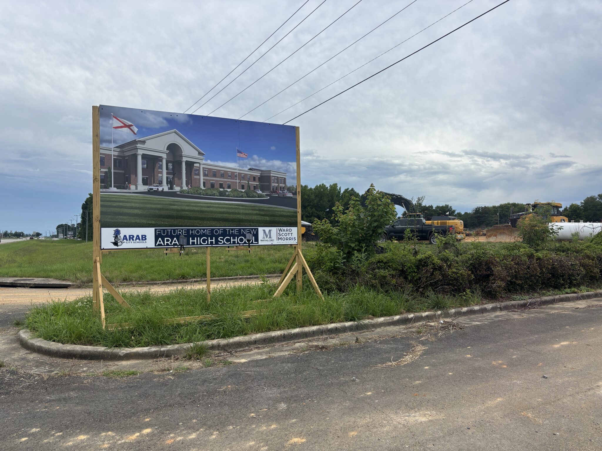 Arab begins construction on new high school Arab begins construction on new high school