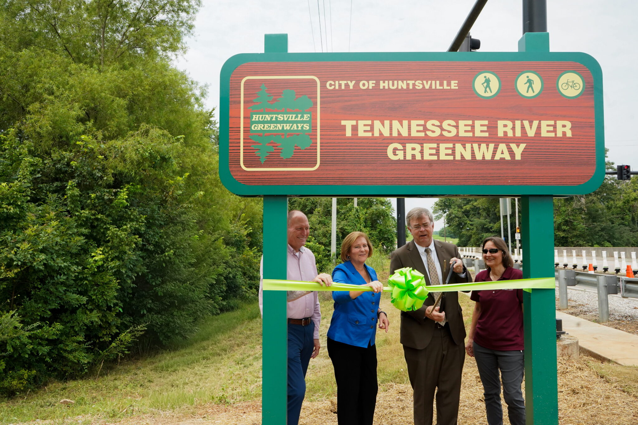 New Tennessee River Greenway addition now completes South Huntsville Greenway Loop New Tennessee River Greenway addition now completes South Huntsville Greenway Loop